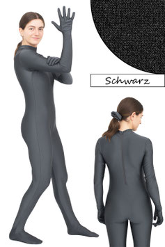 Damen Ganzanzug RRV Hand+Fuß helles schwarz