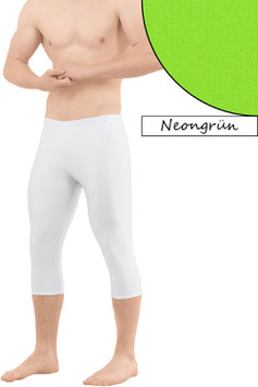 Herren Capri neongrün