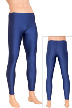 Herren Leggings mit Schritt-RV marine