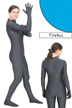 Damen Ganzanzug RRV Hand+Fuß helles türkis