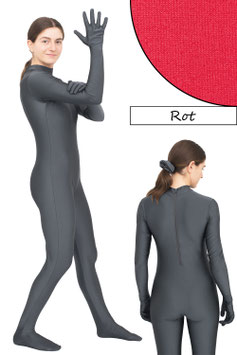 Damen Ganzanzug RRV Hand+Fuß helles rot