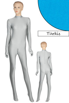 Damen Ganzanzug RRV+SRV Hand+Fuß türkis