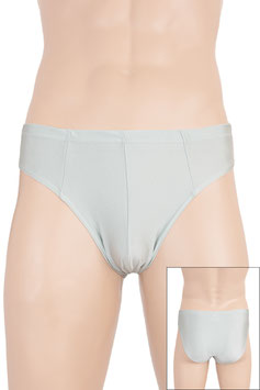 Herren Slip Silber