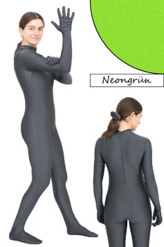 Damen Ganzanzug RRV Hand+Fuß neongrün
