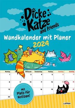 Wandkalender für 2024