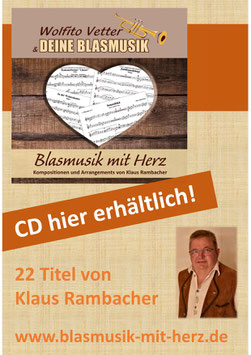 Audio-CD - "Blasmusik mit Herz"