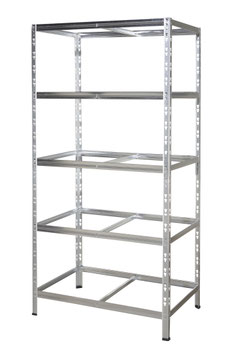 Schwerlastregal verzinkt 90 x 60 cm verzinkt ohne Platten
