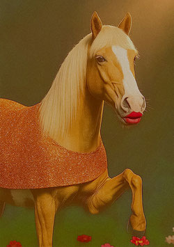 Postcard "Swiffa - THE LIFE OF A SHOWHORSE II"