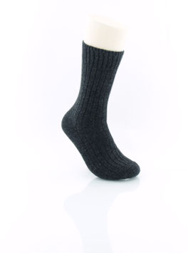 1 Paar Merinosocken mit Kaschmir anthrazit