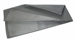 Microfibre ''METALIK'' - 40 X 75 cm - GRIS