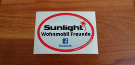 Aufkleber Sunlight Wohnmobil Freunde FACEBOOK-GRUPPE