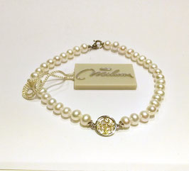 Bracciale Miluna perle freshwater e oro 750/1000.