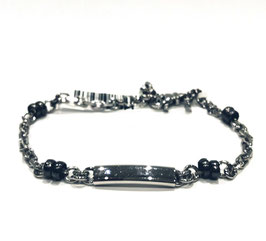 Bracciale uomo argento 925/1000 Gentleman Jewels