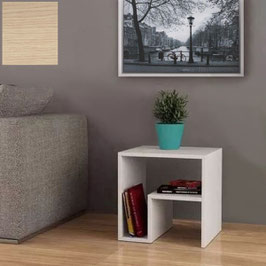 Mesita, mesa auxiliar STIL - Color Roble Ortegal.