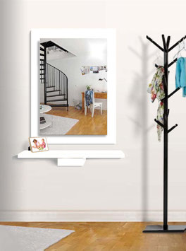 Recibidor RIVIERA 80cm - Color Blanco Soft.