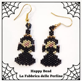 Orecchini Strega Halloween Miyuki
