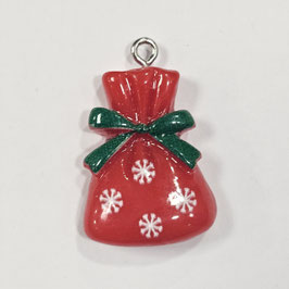 Ciondolo Natale Sacchetto 19x28mm