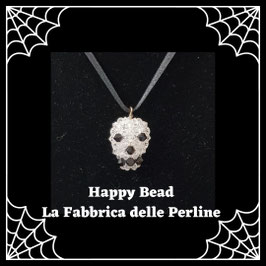 Ciondolo Teschio Halloween Swarovski
