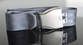 AS light weight Gürtel  gunmetal grey