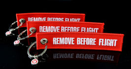 3 x Remove before Flight Anhänger.