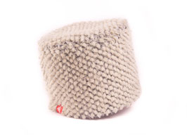 Bergün Mütze rondo grauweiss - Bergwelt - mit Tuchgefühl