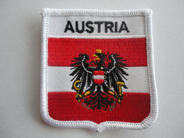 Aufnäher Österreich 3 "Austria"