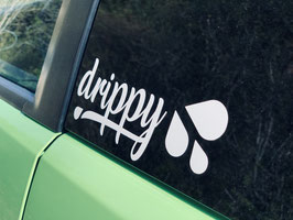 drippy Sticker (weiß oder schwarz)