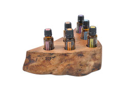 Ahornholz Design Display Doterra für 6 ätherische Öle 15 ml Fl. Nr.1
