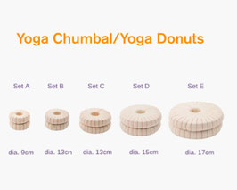 Yoga Chumbals/Donuts in fünf Größen