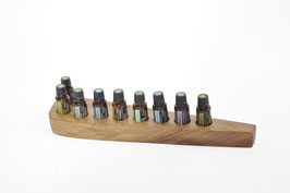 Curupayholz Design Display Doterra/Primavera für 9 ätherische Öle 15 ml Fl. Nr.1