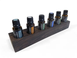 Mooreichenholz Design Display Doterra/Primavera für 6 ätherische Öle 15 ml Fl. Nr.8