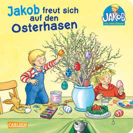 Jakob freut sich auf den Osterhasen