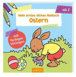 Mein erstes dickes Malbuch Ostern