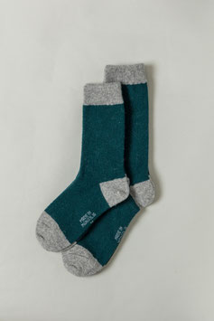 ひつじナチュラルウール (クリーン・爪先踵・踵・足首LG 薄手)  Sheepwool socks 羊毛靴下　保温性抜群・蒸れない・あったか！