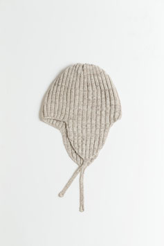 羊毛ナチュラルウール帽子 ナチュラルベイジュ  新入荷！！　数量限定！