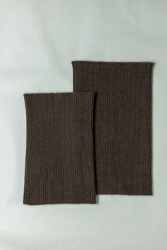 Yak natural wool ネックウォーマー兼腹巻　ダークブラウン　2024年1月4日再入荷！
