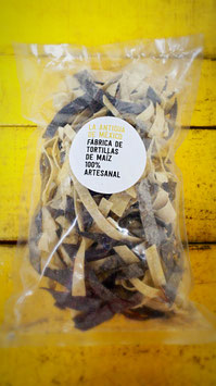 CORTES  DE MAÍZ PARA SOPAS DE TORTILLA Y ENSALADAS