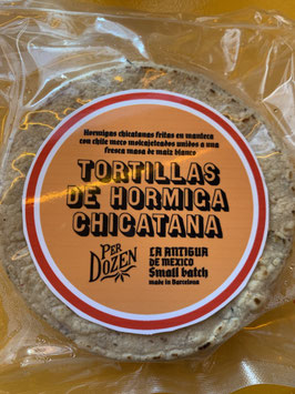 TORTILLAS  DE HORMIGA CHICATANA.