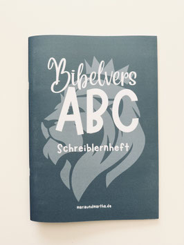 Bibelvers-ABC Schreiblernheft