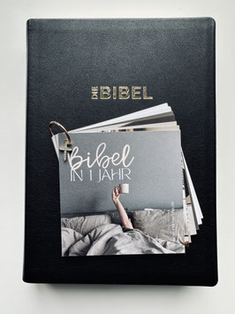 Bibel Leseplan mit Kreuz - Bibel in 1 Jahr