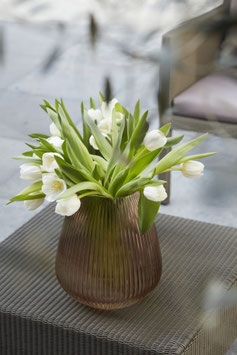 Vase en verre