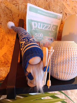 Gnome skieur