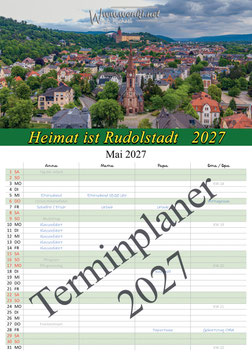 Terminplaner Rudolstadt 2027