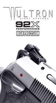 TR-1upgrade Tacca di Mira "High Precision" Intercambiabile per Pistole con Base LPA – Sistema Wultron codice: 1000245