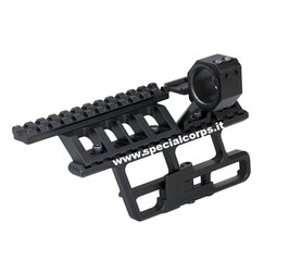 Slitta Rail tactical per piattaforma AK 3in1 (aggancio rapido) codice: AT5035