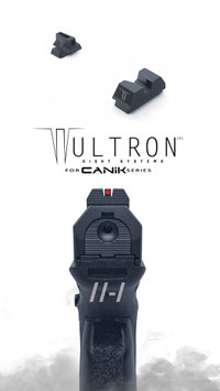 Mirino e Tacca di mira Wultron per serie Canik codice: 1000278