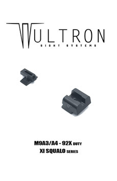 TR-1upgrade® WULTRON™ Mirino e Tacca di mira per serie M9A3/A4 - 92XDuty - XI Squalo codice: 1000248