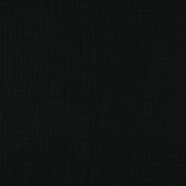 Double Gauze in schwarz