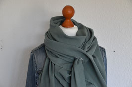 Dreieckstuch Ottoman Jersey in Oliv