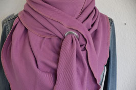 Dreieckstuch in Pink Strick